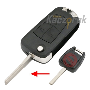 Opel 031 - klucz surowy